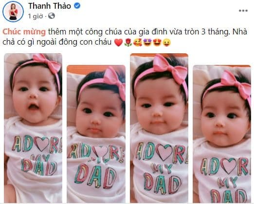 em gái Thanh Thảo sinh con  2