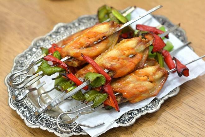 cánh gà nướng bia 0