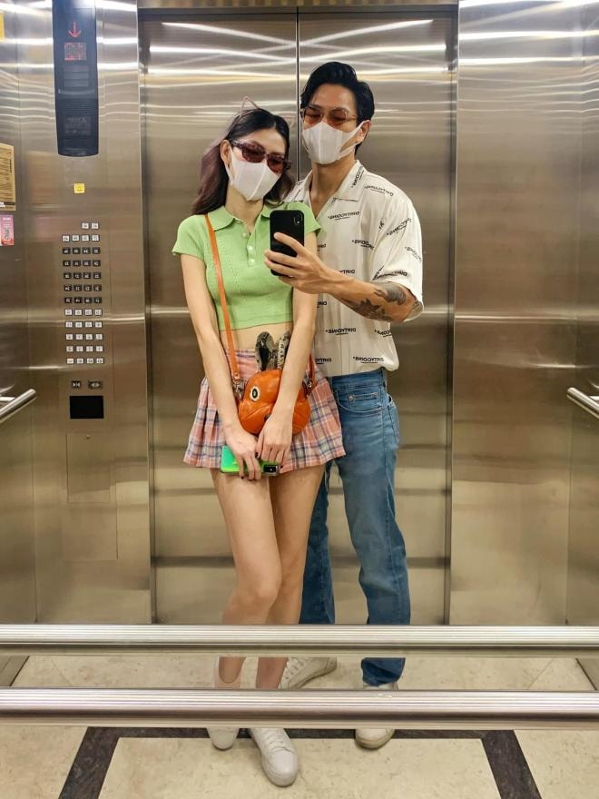 Thùy Dương và bạn trai 1 Thùy Dương và bạn trai 1