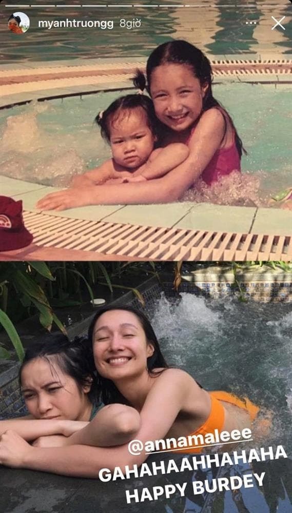 Hai con gái của Mỹ Linh  0