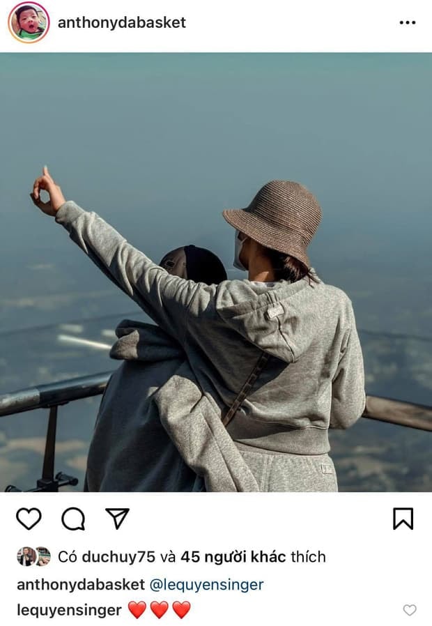 Lệ Quyên và con trai  0