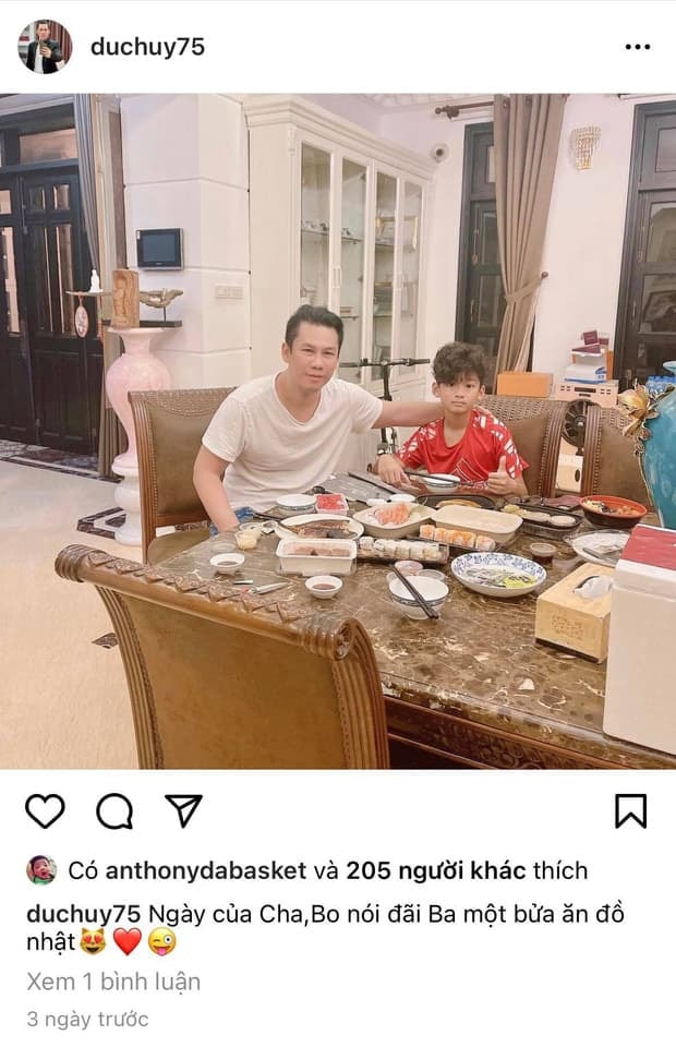 Lệ Quyên và con trai  1