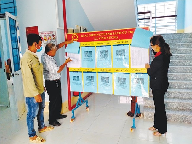 Đồng bào phật tử PGHH tích cực tham gia cuộc bầu cử Đại biểu Quốc hội khóa XV và Đại biểu HĐND các cấp nhiệm kỳ 2021-2026.