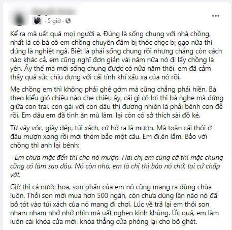 sống chung với em chồng 0