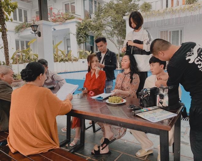 Hậu trường phim Hương vị tình thân  9