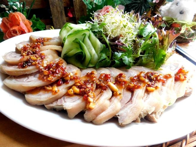 thịt chân giò luộc  3