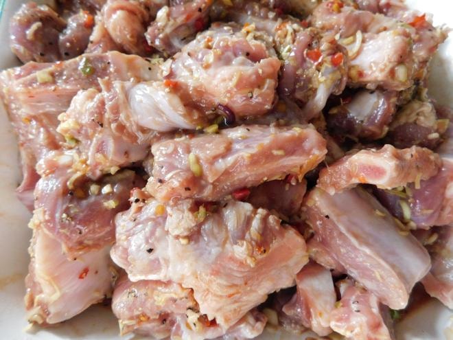 sườn rim mắm ruốc  2