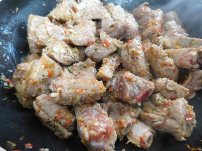 sườn rim mắm ruốc  5