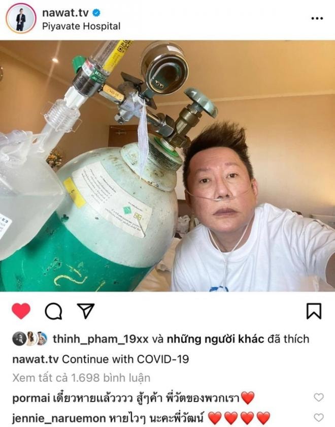 Chủ tịch Miss Grand International mắc Covid-19, phải thở oxy 1