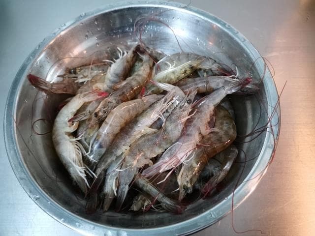 Tôm xào củ sen khoai tây 6