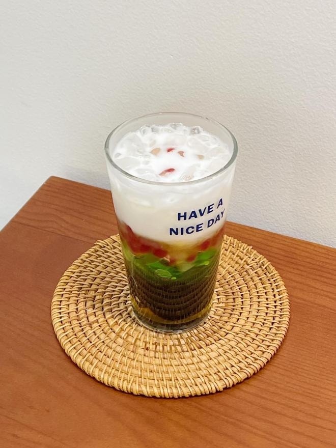 Kiên Hoàng làm chè sương sa hạt lựu 2