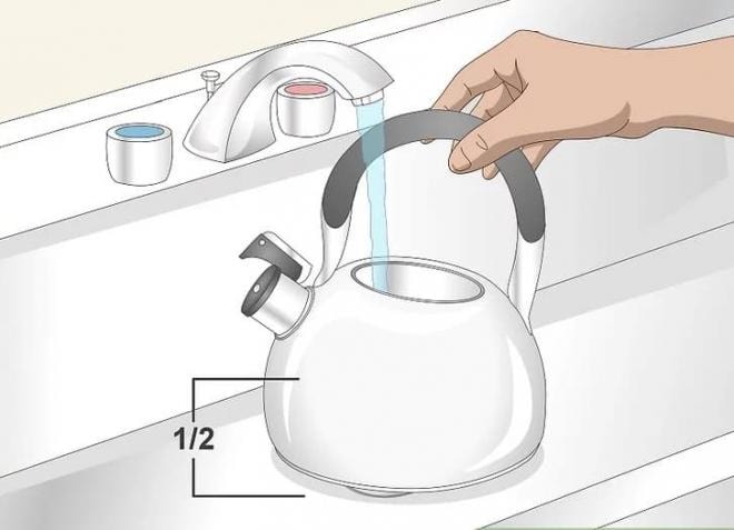 Tại sao khi đun nước ta không nên đổ nước thật đầy ấm 2