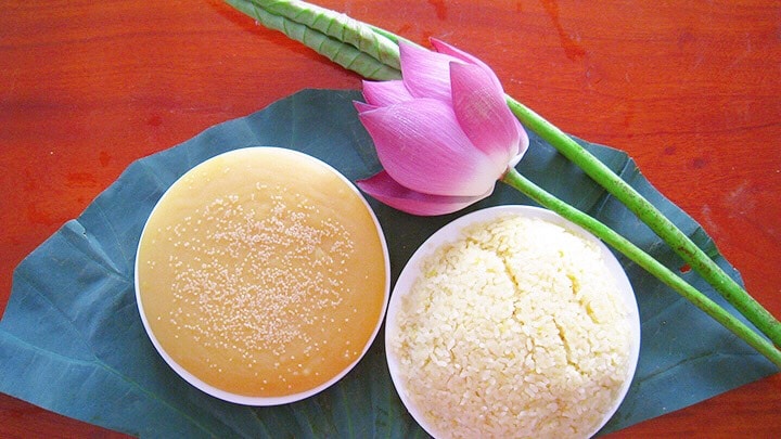Chè kho món ăn mang hương vị quê hương.