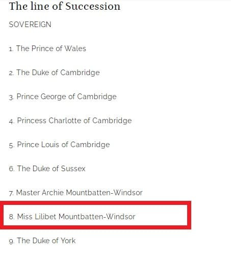Sau khi bố ruột Meghan lên tiếng và người hâm mộ Sussex bức xúc, Hoàng gia Anh cuối cùng cũng thêm tên Lilibet vào danh sách kế vị ngai vàng  0
