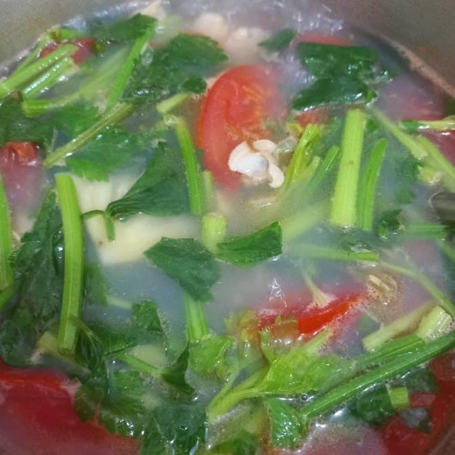 canh nghêu nấu dứa 6