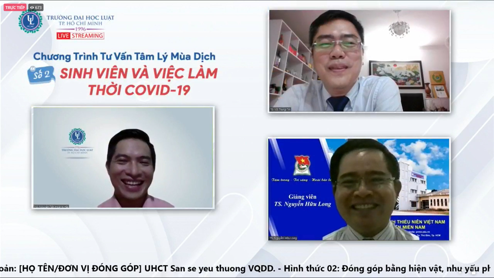 1. Chương trình tư vấn tâm lý số thứ hai _Sinh viên và việc làm thời Covid 19_ mang nhiều ý nghĩa thiết thực.jpg