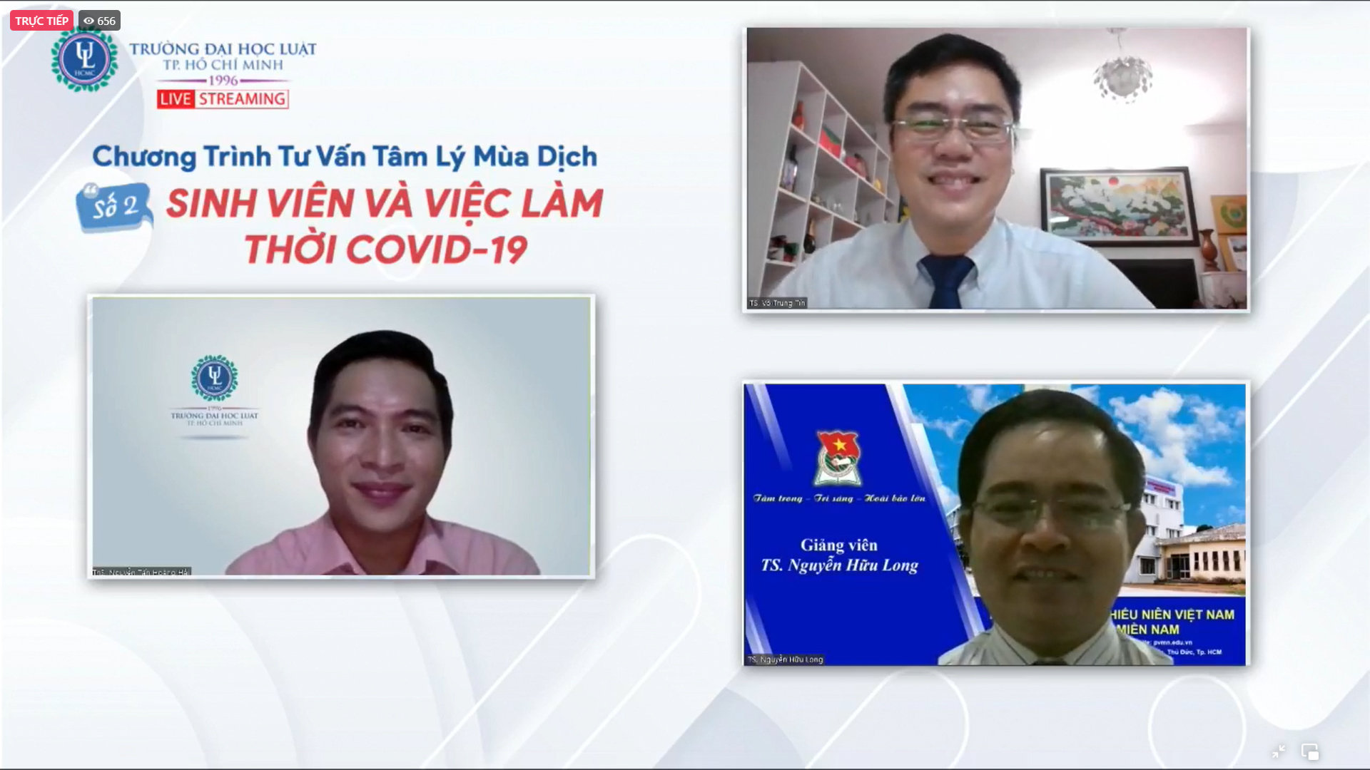 4. Số thứ hai Chương trình tư vấn tâm lý mùa dịch nhận được sự quan tâm của đông đảo các bạn sinh viên .jpg