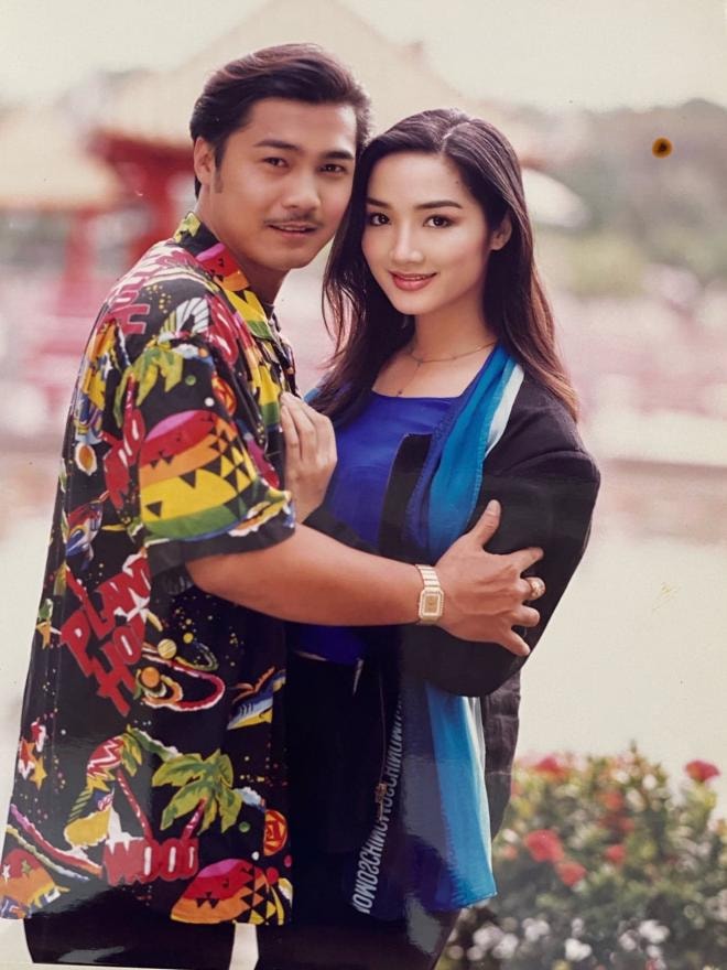 Ảnh hiếm Hoa hậu Giáng My thời đỉnh cao nhan sắc bên Lý Hùng, nhan sắc lấn át cả minh tinh Hong Kong - Lê Tư 5