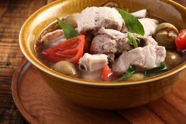 canh sườn nấu sấu 4