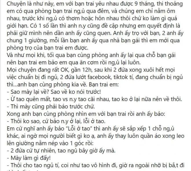 bạn cùng phòng của người yêu 0
