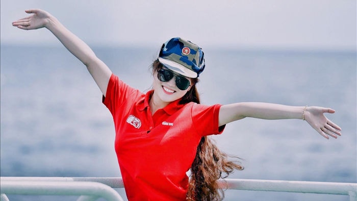 Nông Thị Sim trong trang phục đời thường.