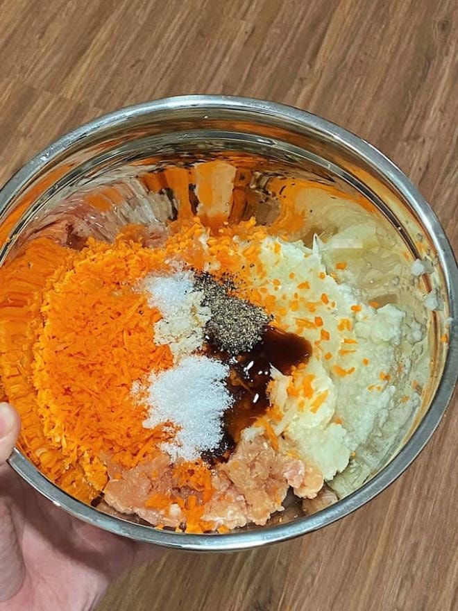 bánh gà chiên xù nhân phô mai  0