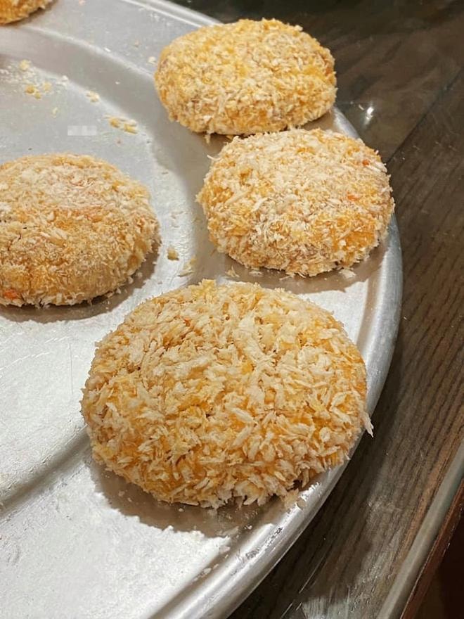bánh gà chiên xù nhân phô mai  1