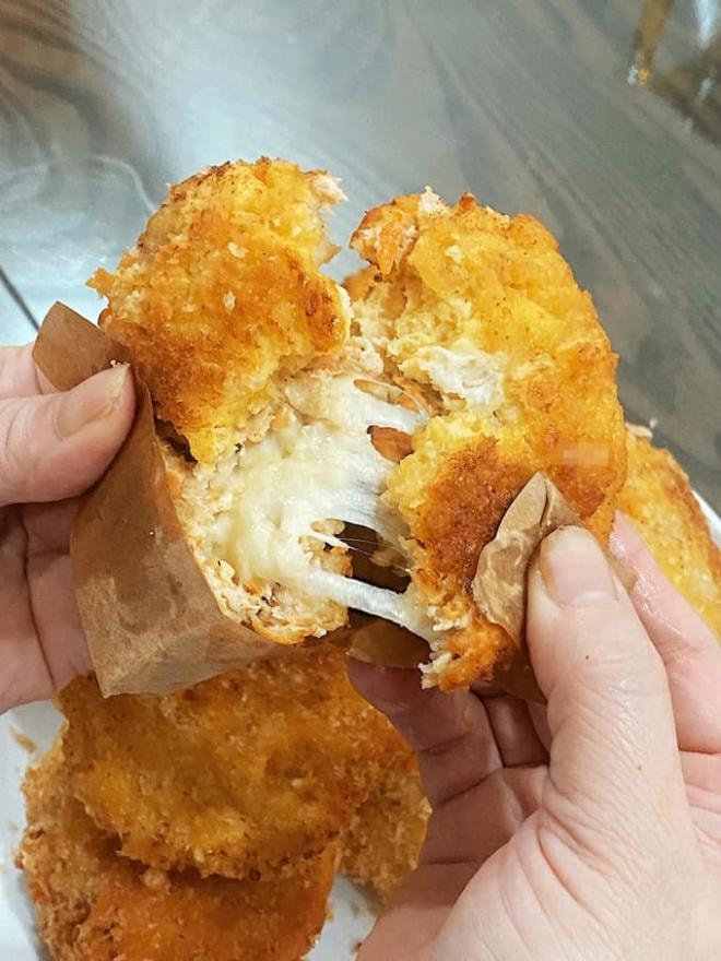 bánh gà chiên xù nhân phô mai  2