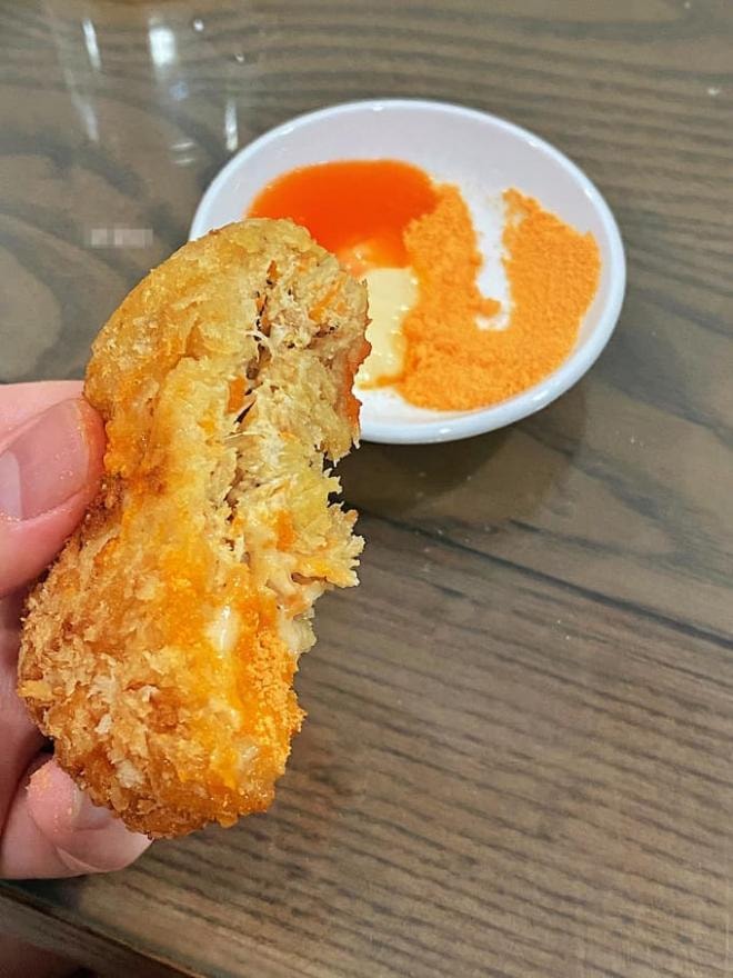 bánh gà chiên xù nhân phô mai  3