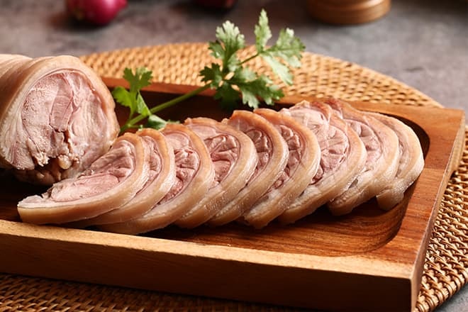 chân giò luộc 0