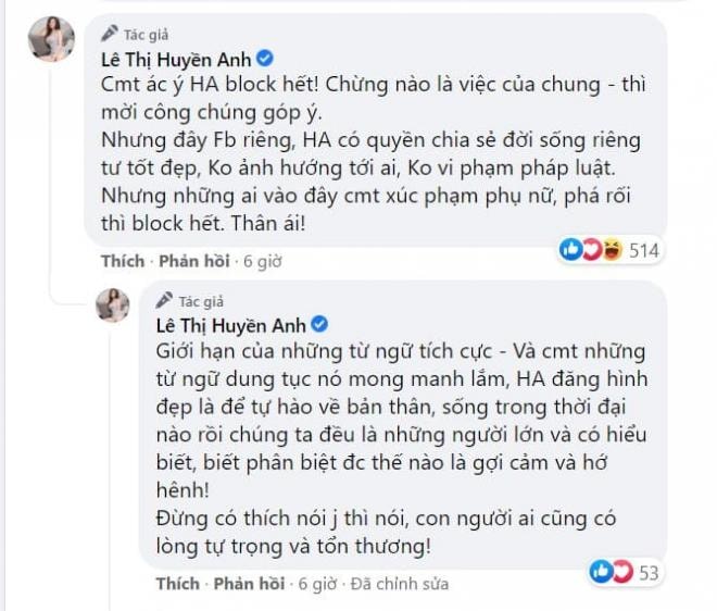 Bà Tưng đáp trả anti-fan 1
