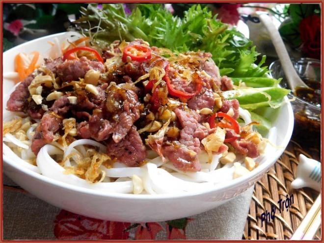 phở trộn 0