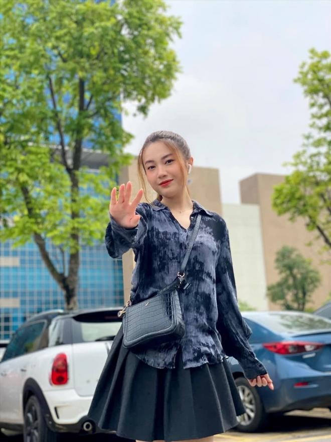 Nhan sắc nóng bỏng của diễn viên Kiều My - con gái NSND Trung Hiếu trong 'Ngày mai bình yên' 4