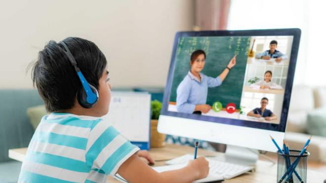 giảm mỏi mắt cho trẻ khi học online 3