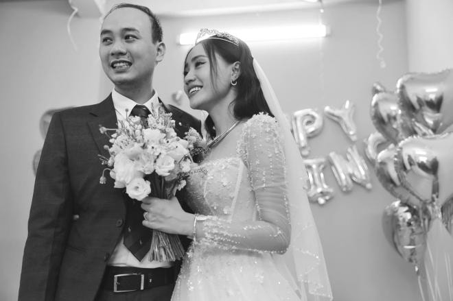 MC Xuân Anh và chồng 1