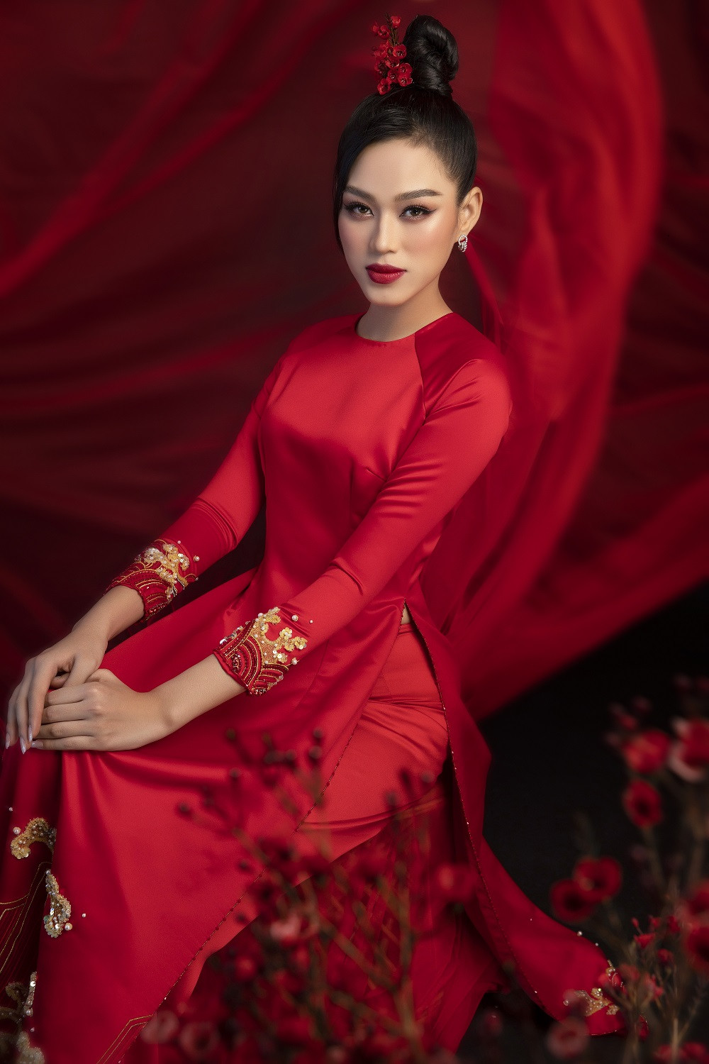 Đỗ Hà gây ấn tượng khi mang hình ảnh nữ tướng Bà Triệu đến 'Miss World 2021' - ảnh 2