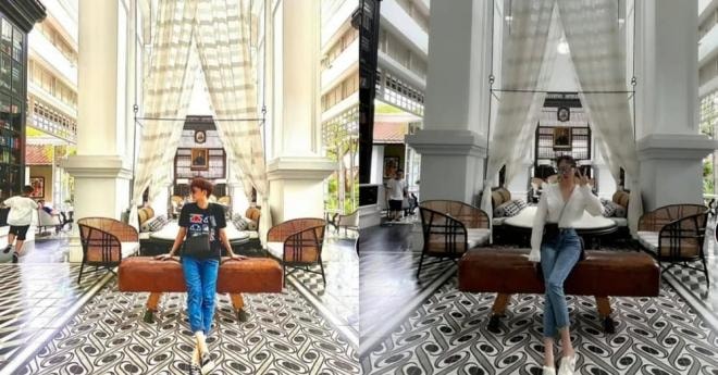 Ngô Kiến Huy và bạn gái tin đồn 2