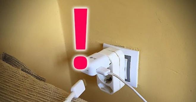 cắm sạc điện thoại liên tục cả ngày 3