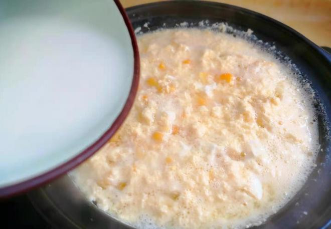 Súp trứng ngô ngọt 2