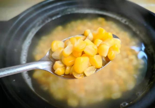 Súp trứng ngô ngọt 2