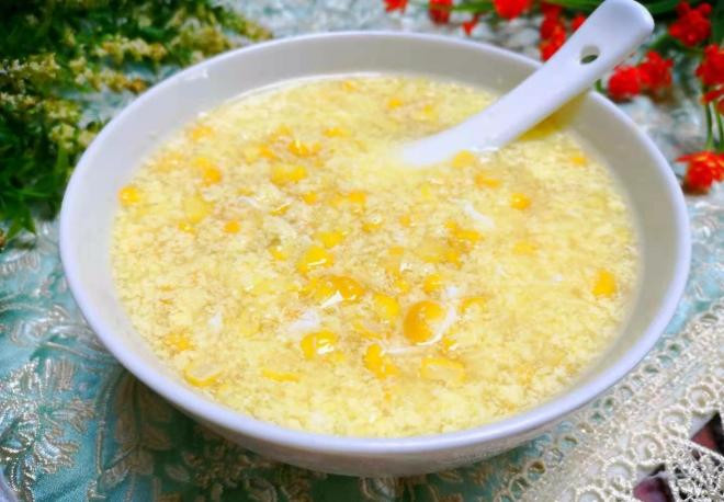 Súp trứng ngô ngọt 0