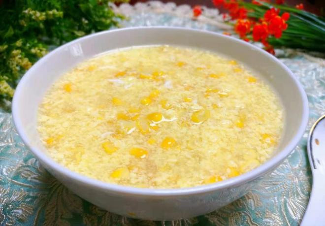 Súp trứng ngô ngọt 0