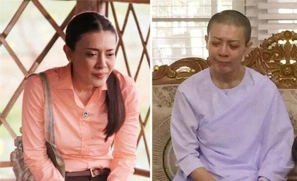  Vương phi đẹp nhất Thái Lan: Bị ép phải cạo đầu đi tu sau khi phế truất, gặp lại con trai chỉ có thể ở xa quỳ lạy 6