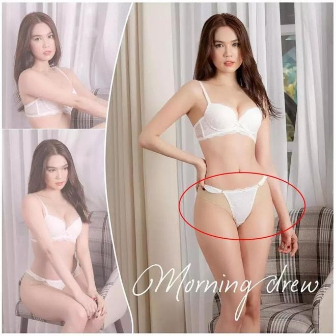 Ngọc Trinh mặc nội y  4