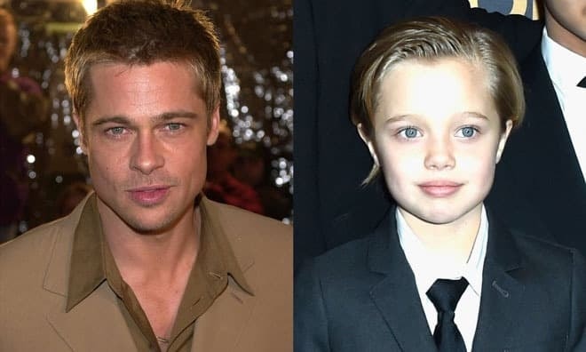 Netizens compare Shiloh with young Brad Pitt - Angelina Jolie to see that she picked up all the 'cool' traits from her parents 9