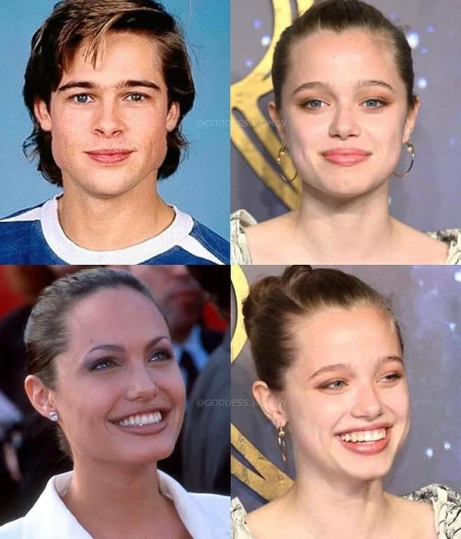 Cư dân mạng so sánh Shiloh với Brad Pitt - Angelina Jolie thời trẻ để thấy cô nàng nhặt toàn nét 'cực phẩm' từ bố mẹ  7