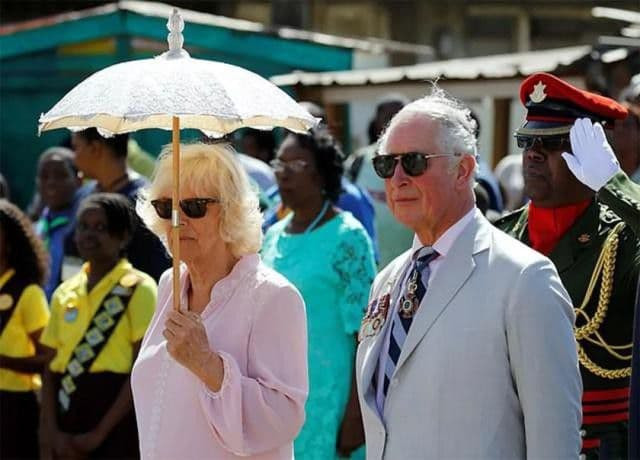 Mỹ nhân Hoàng gia dưới mưa: Meghan che ô cho Harry, William và Kate đẹp như tranh vẽ, Công nương Diana đơn độc nhưng luôn tỏa sáng  7