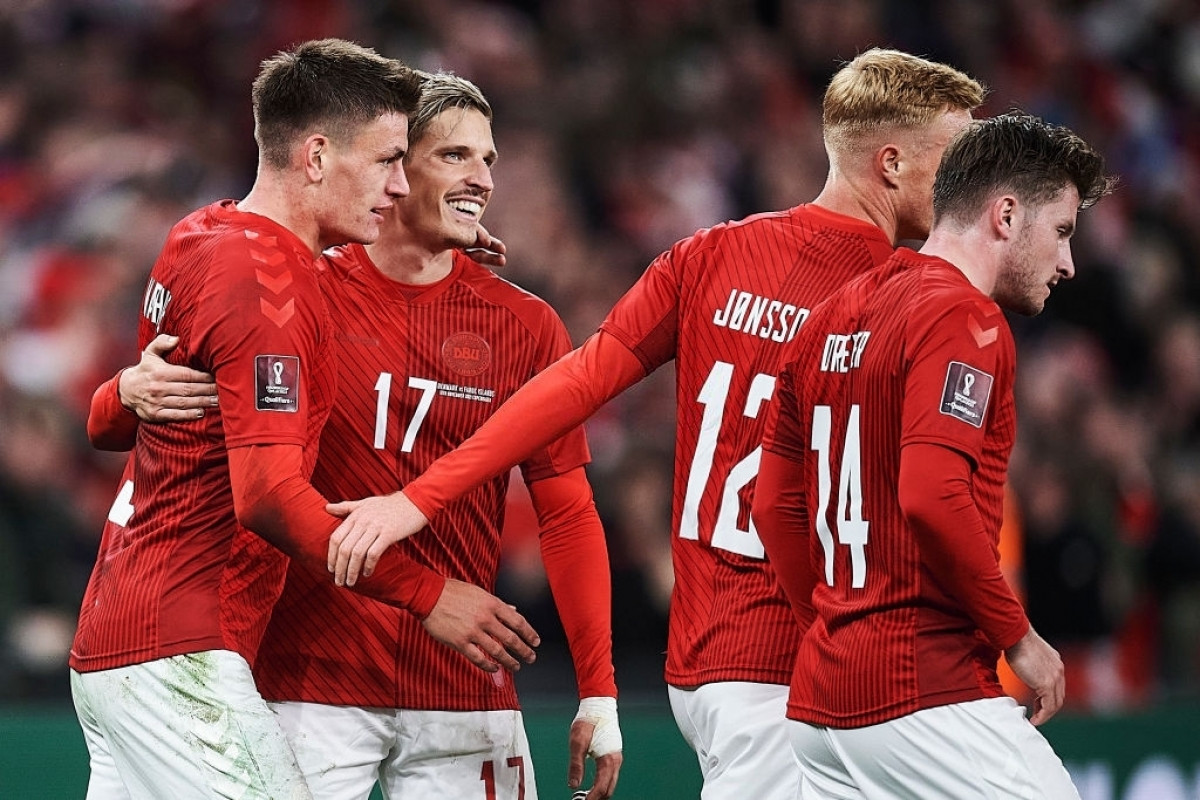 3. Đan Mạch - Đội bóng Bắc Âu có vé dự VCK World Cup 2022 sau chiến thắng 1-0 trước Áo hôm 12/10. 