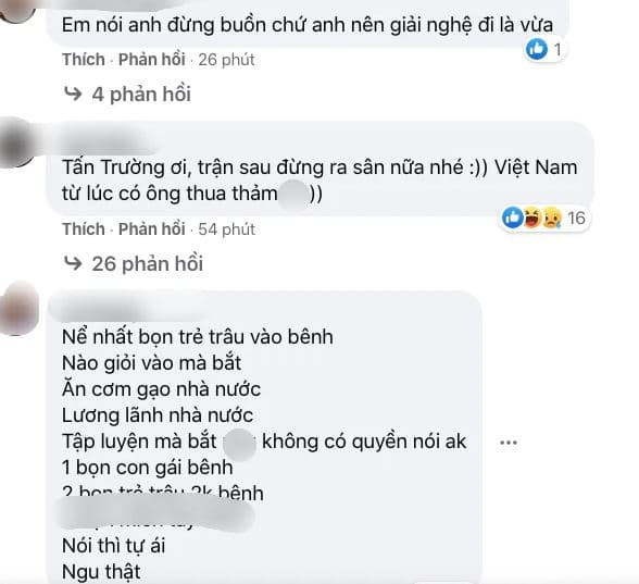 đội tuyển Việt Nam để thua  2