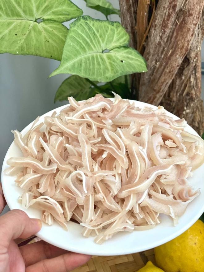 cách làm tai heo ngâm mắm  1